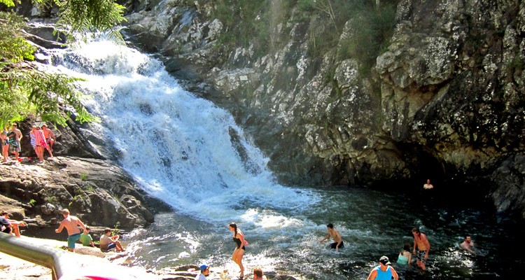 Cedar Creek Cascades and Rock Pools