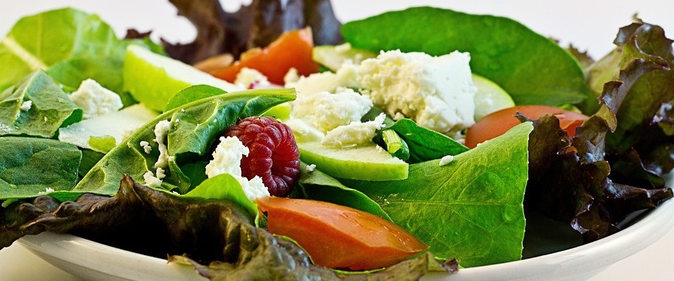 A fresh salad with local produce